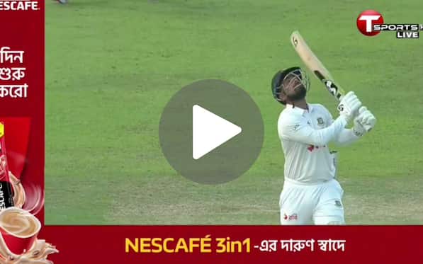 [Watch] Liton Das Gets Out Playing The 'Worst Shot Possible' In BAN vs SL Test